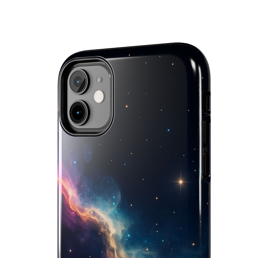 Galaxy Nebula Tough Phone Case — Space Starfield Protective Cover
