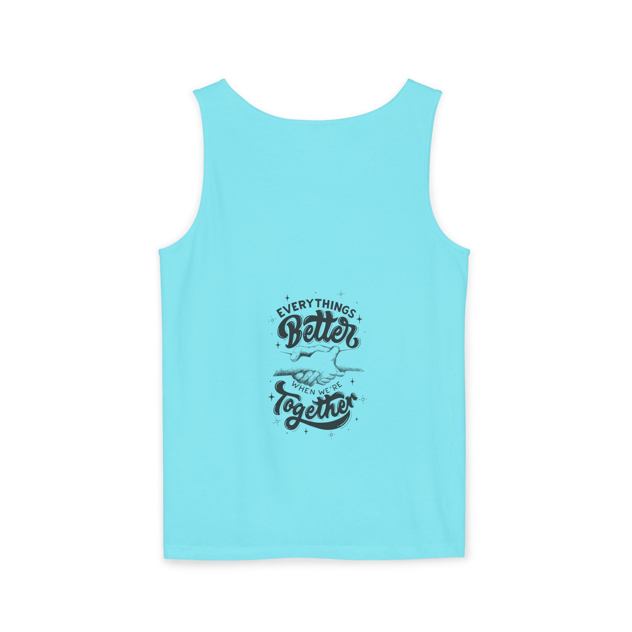 Everything's Better Together Tank Top — Handshake Friendship Graphic