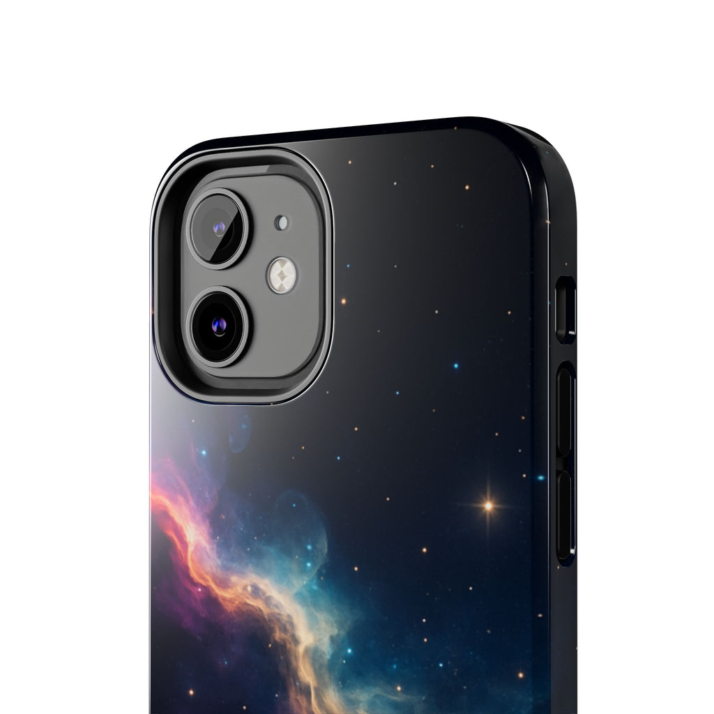 Galaxy Nebula Tough Phone Case — Space Starfield Protective Cover