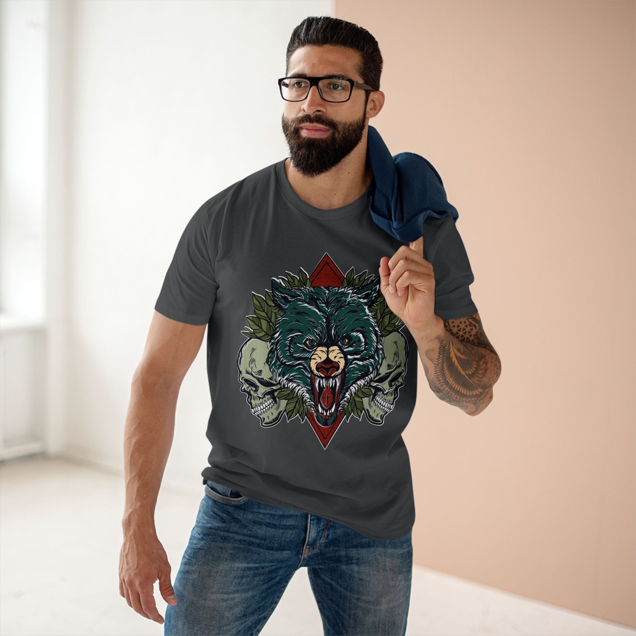 Majestic Wolf Tee-Adult Staple Tee