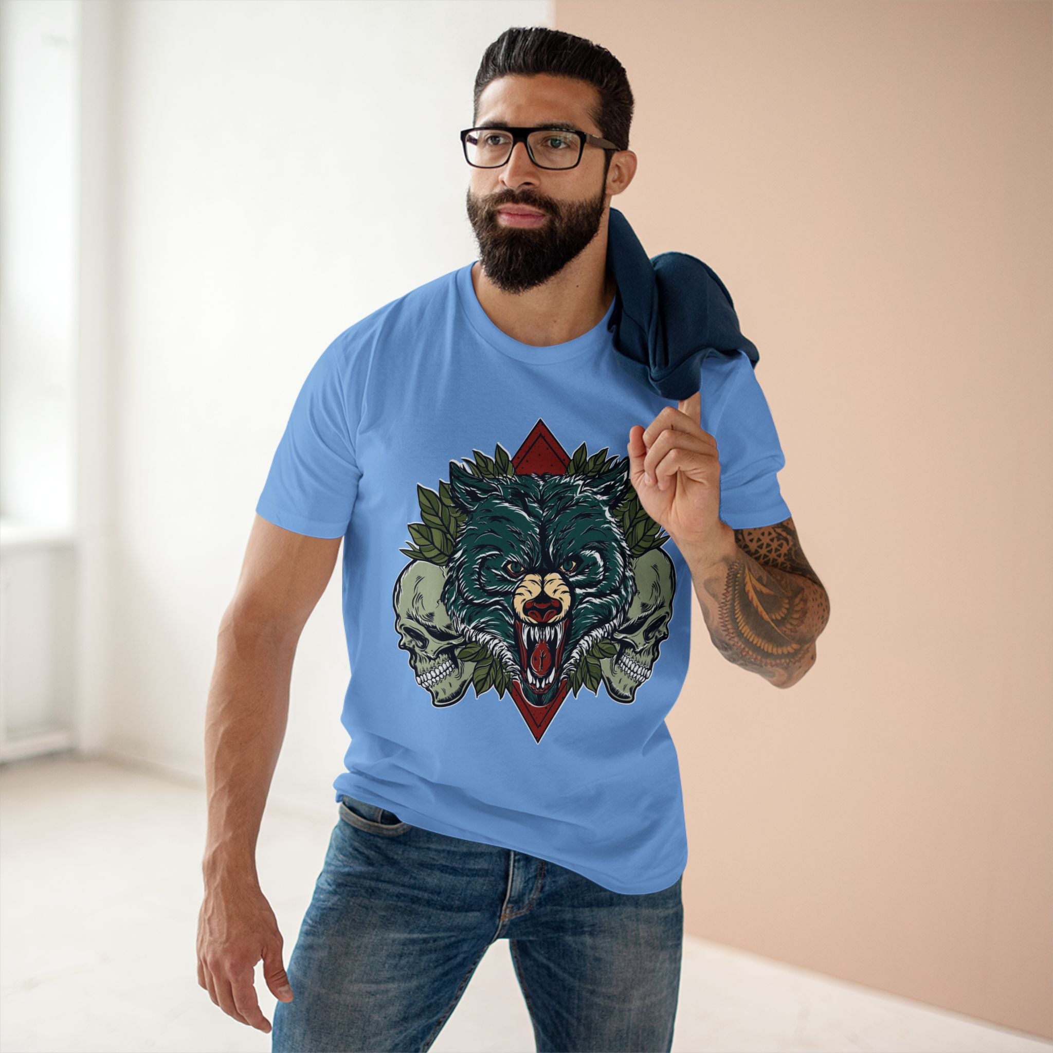 Majestic Wolf Tee-Adult Staple Tee
