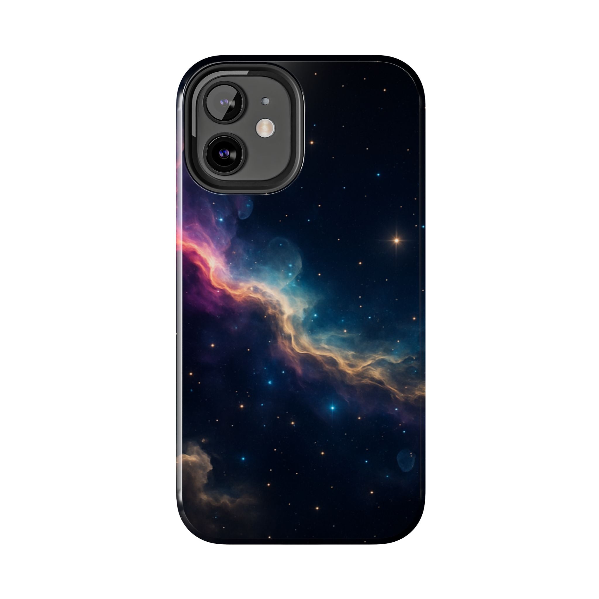 Galaxy Nebula Tough Phone Case — Space Starfield Protective Cover