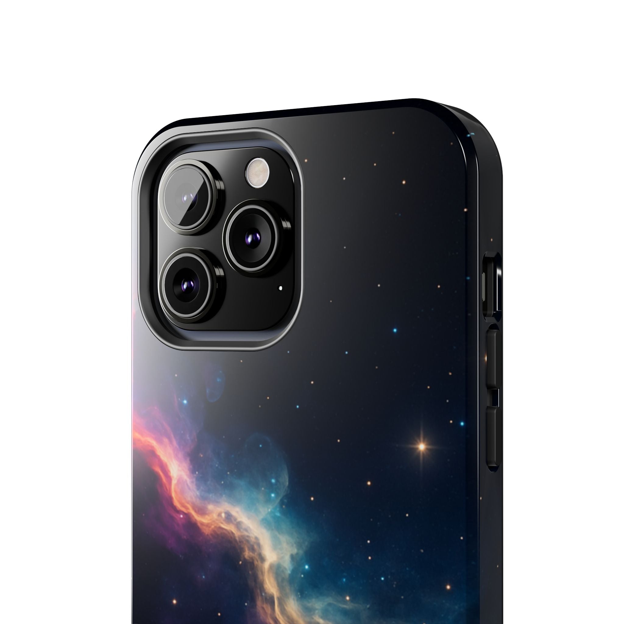 Galaxy Nebula Tough Phone Case — Space Starfield Protective Cover