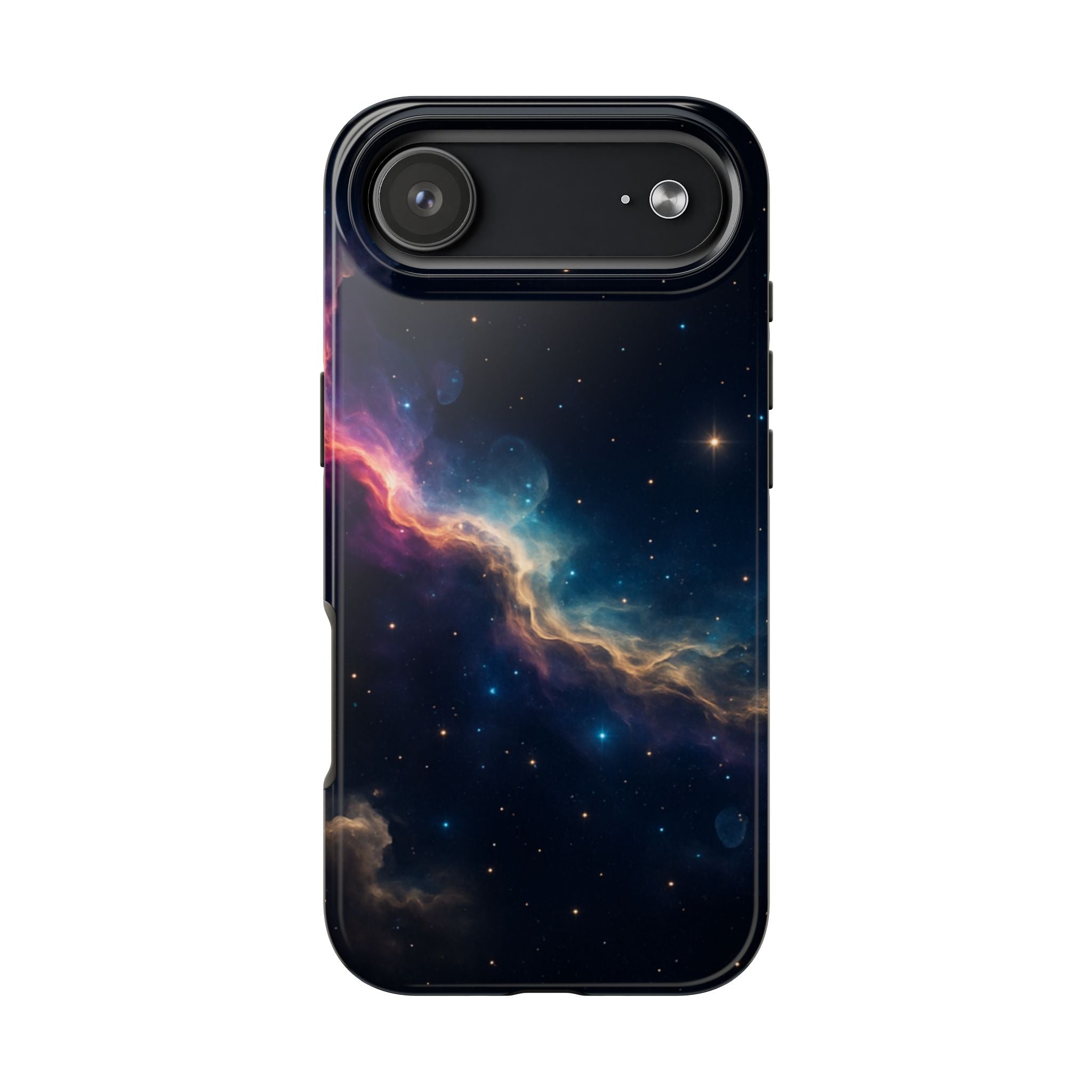 Galaxy Nebula Tough Phone Case — Space Starfield Protective Cover