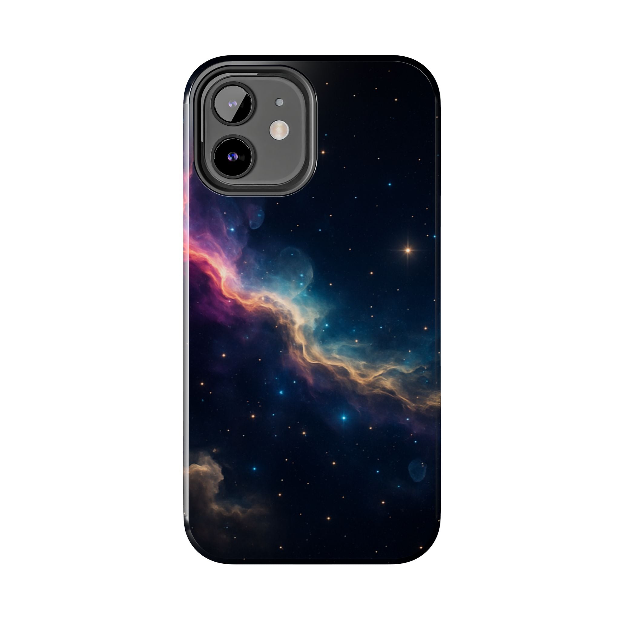 Galaxy Nebula Tough Phone Case — Space Starfield Protective Cover