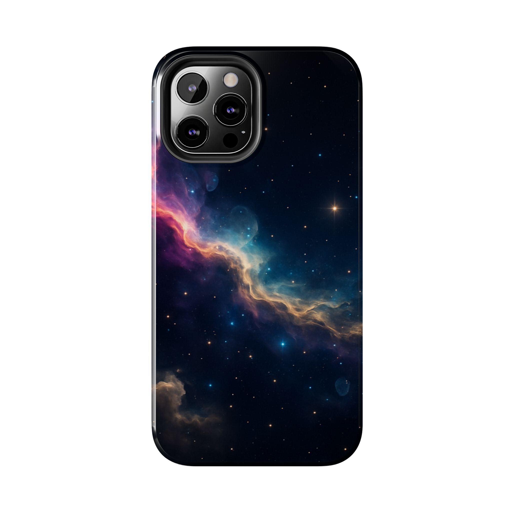 Galaxy Nebula Tough Phone Case — Space Starfield Protective Cover