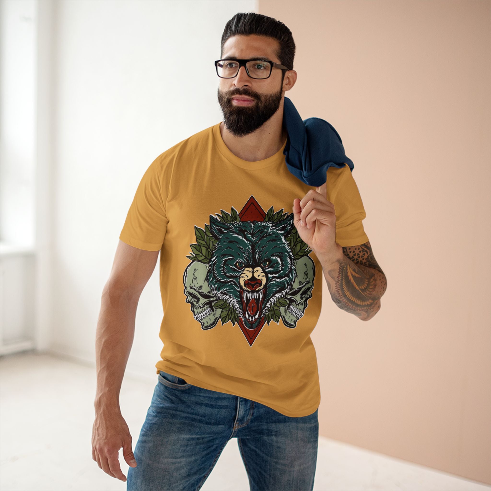 Majestic Wolf Tee-Adult Staple Tee