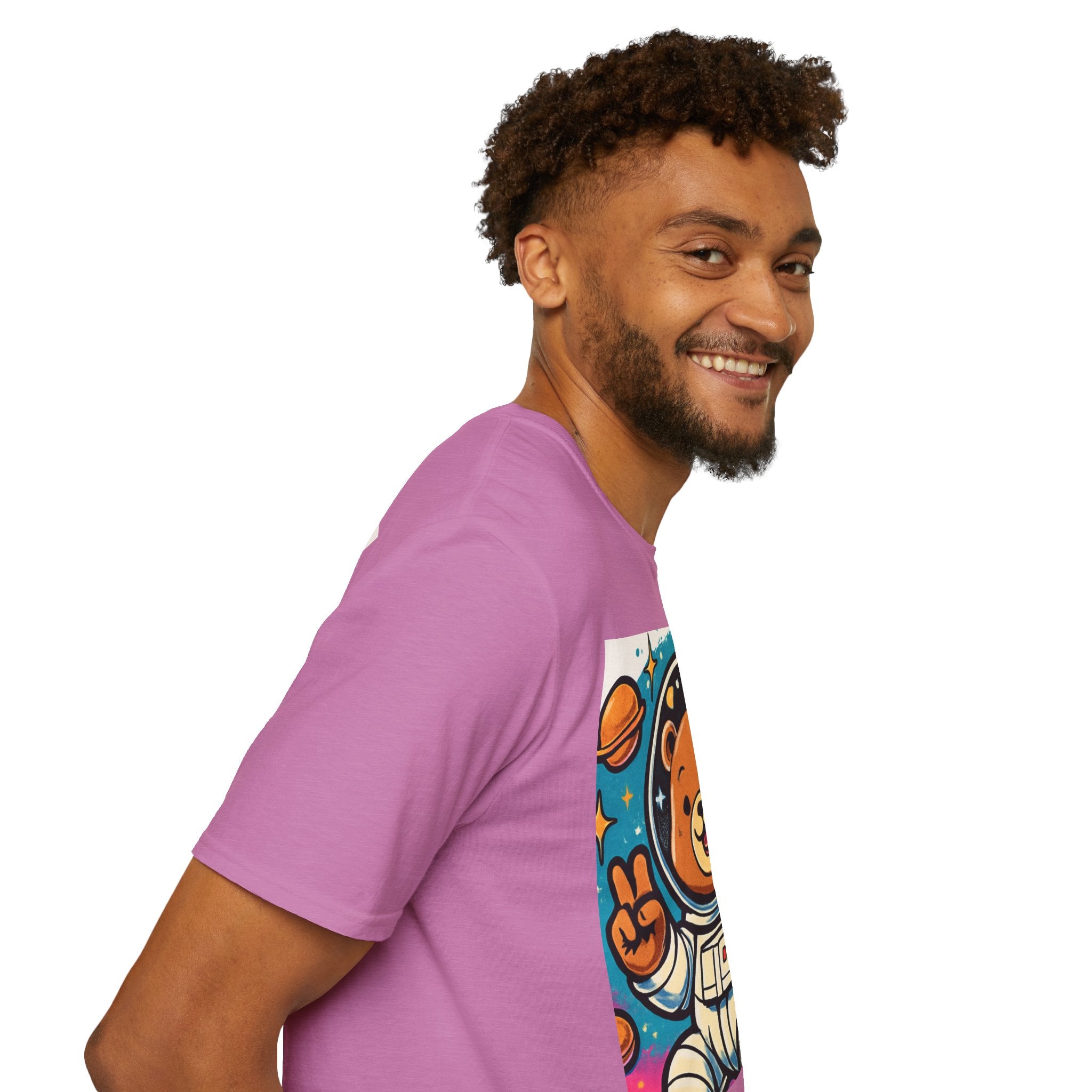Astronaut Bear T-Shirt — Cute Space Bear Graphic Tee