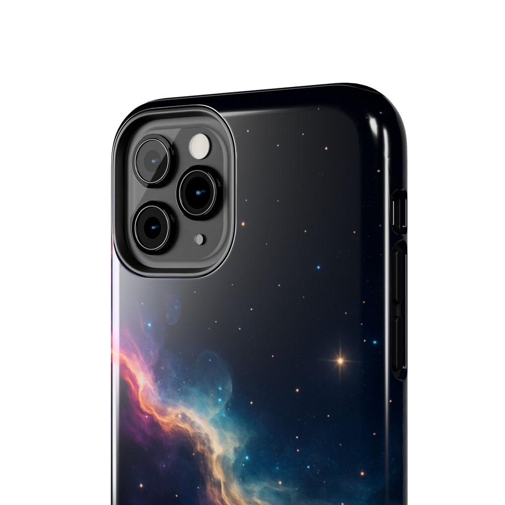 Galaxy Nebula Tough Phone Case — Space Starfield Protective Cover