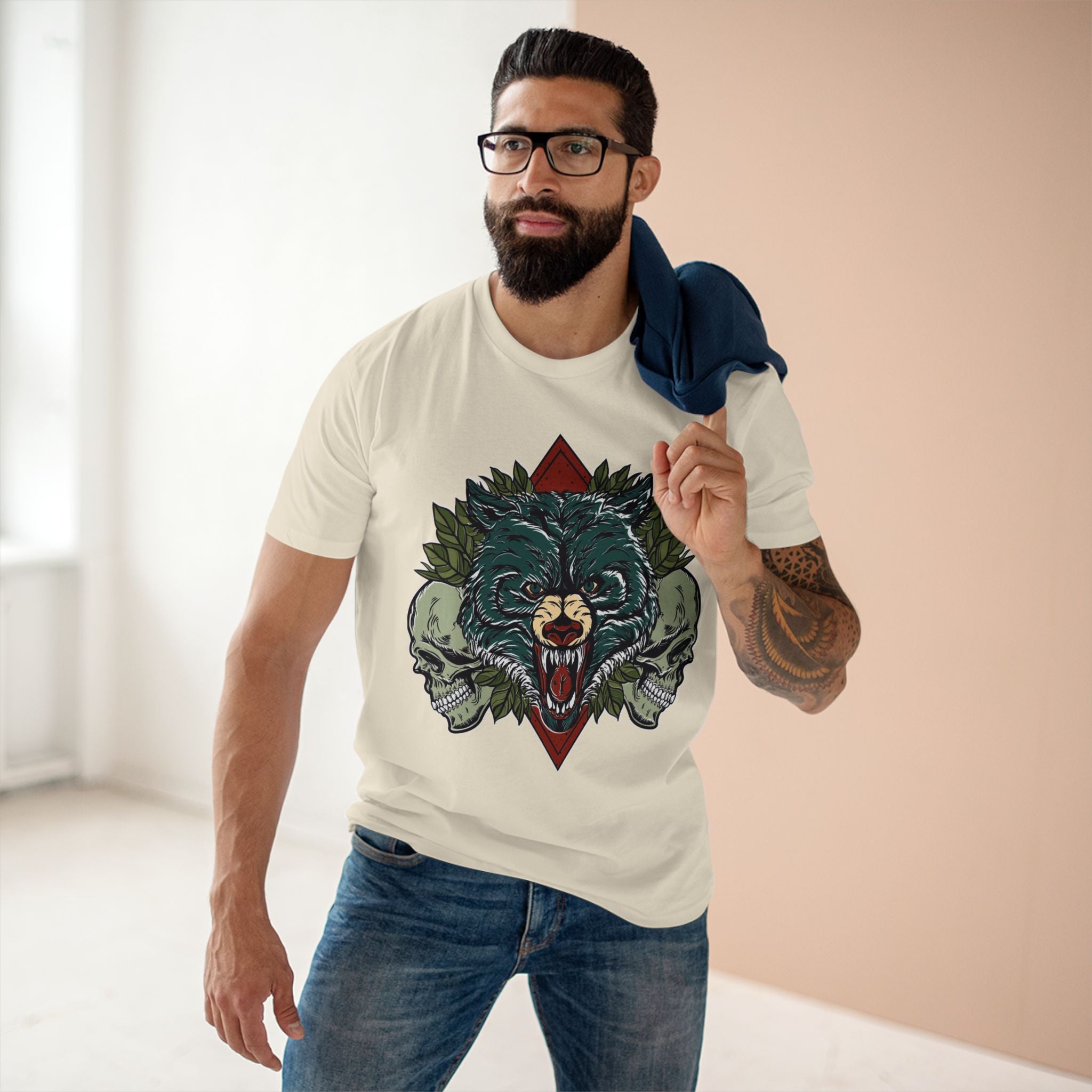 Majestic Wolf Tee-Adult Staple Tee