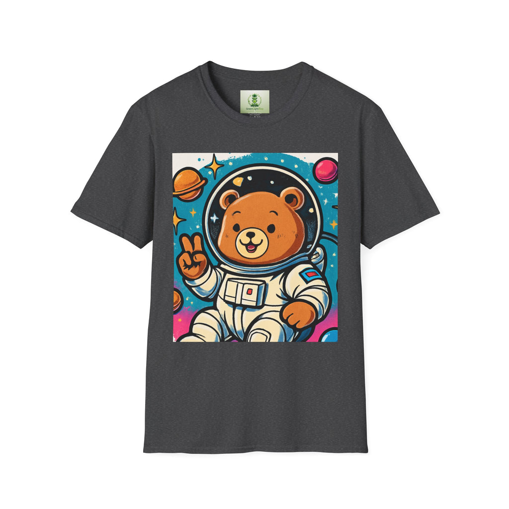 Astronaut Bear T-Shirt — Cute Space Bear Graphic Tee