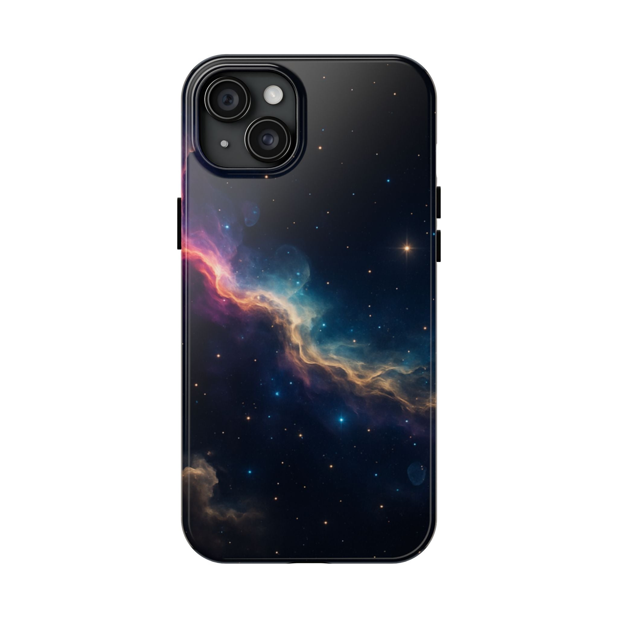 Galaxy Nebula Tough Phone Case — Space Starfield Protective Cover