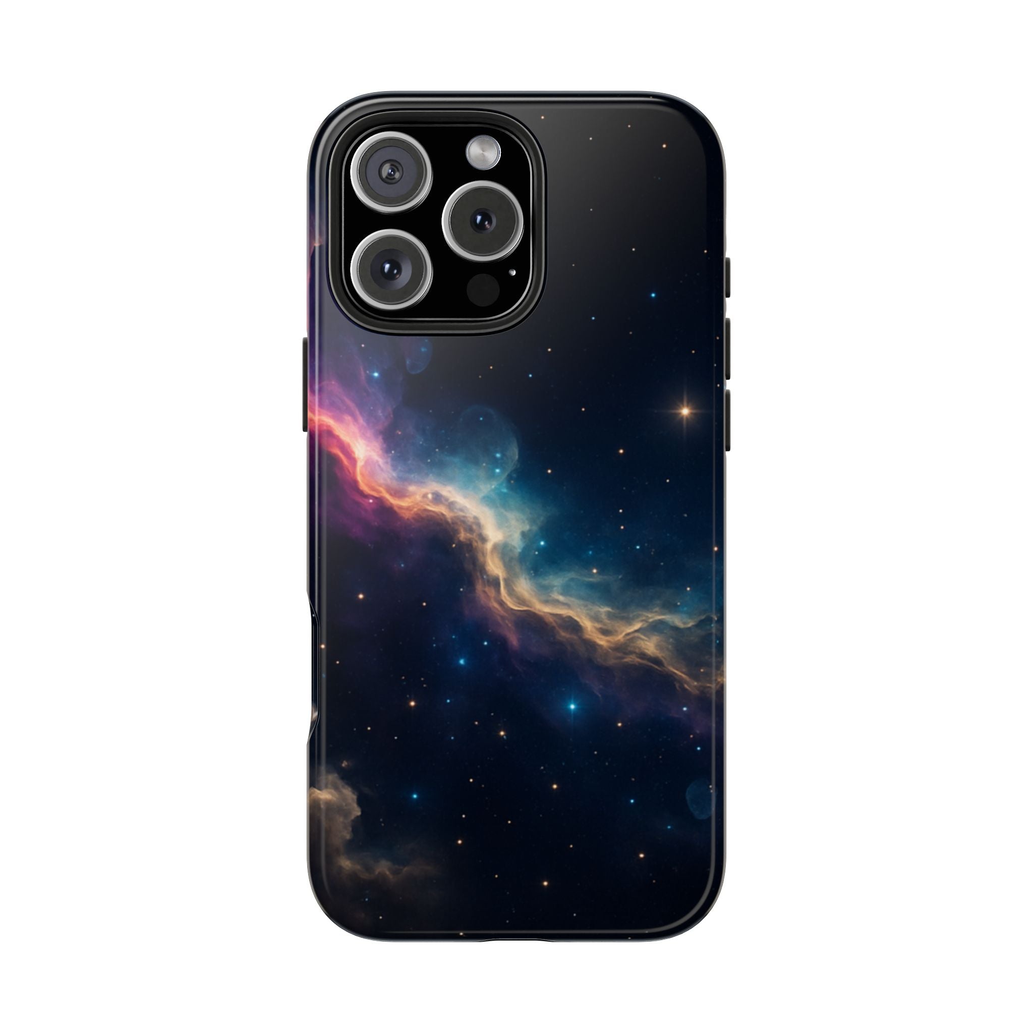 Galaxy Nebula Tough Phone Case — Space Starfield Protective Cover