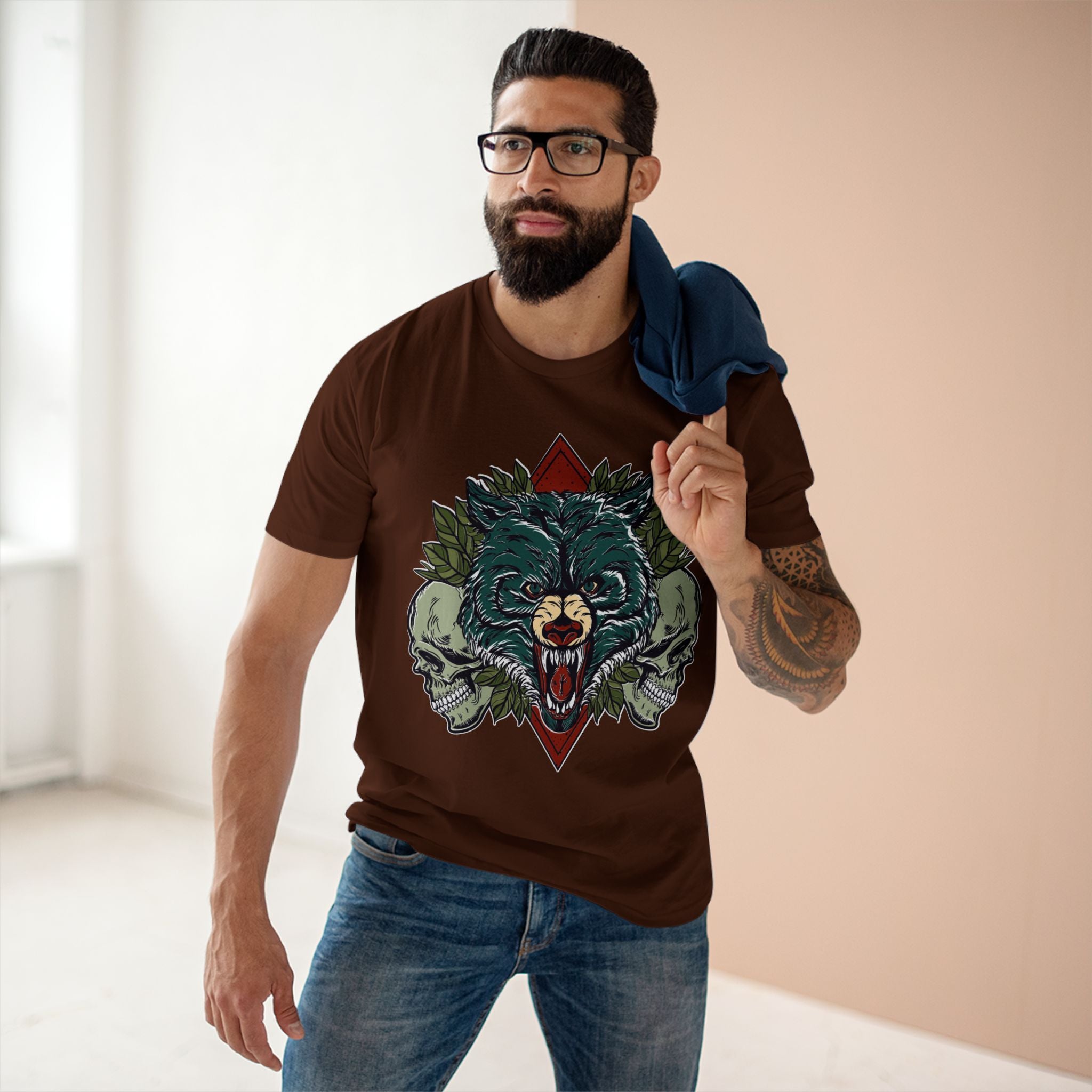 Majestic Wolf Tee-Adult Staple Tee