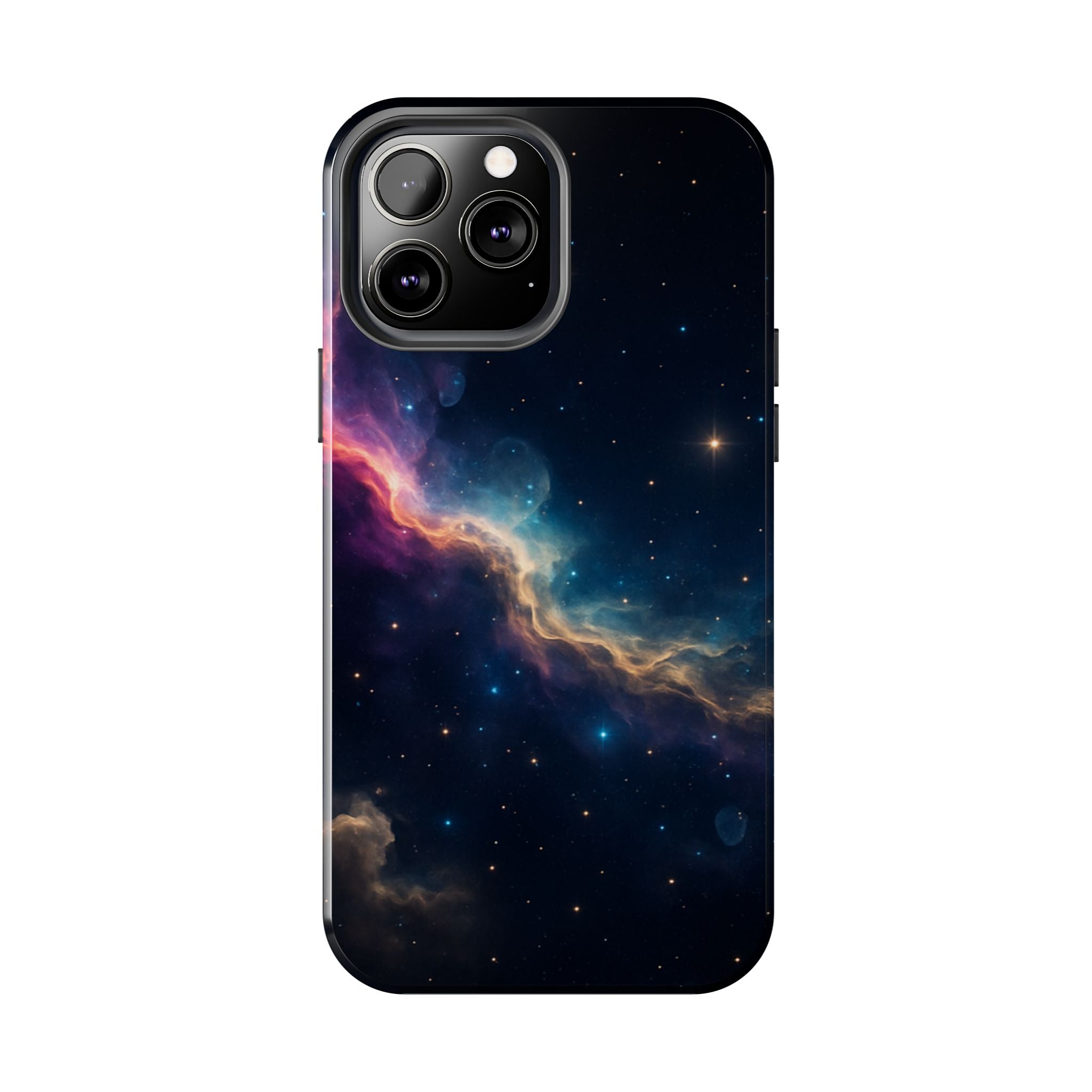 Galaxy Nebula Tough Phone Case — Space Starfield Protective Cover