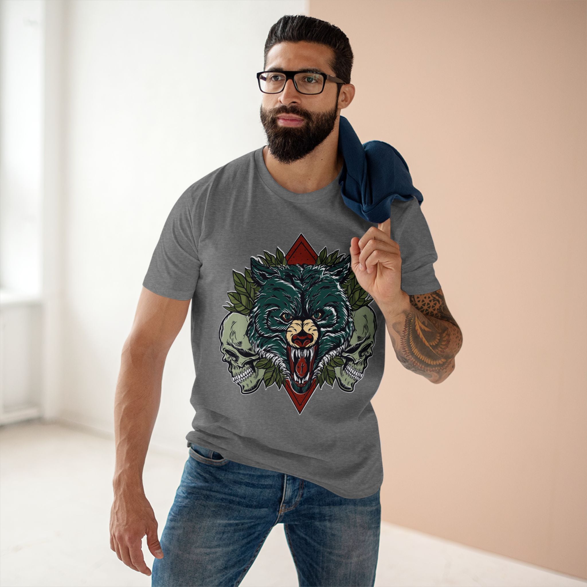 Majestic Wolf Tee-Adult Staple Tee