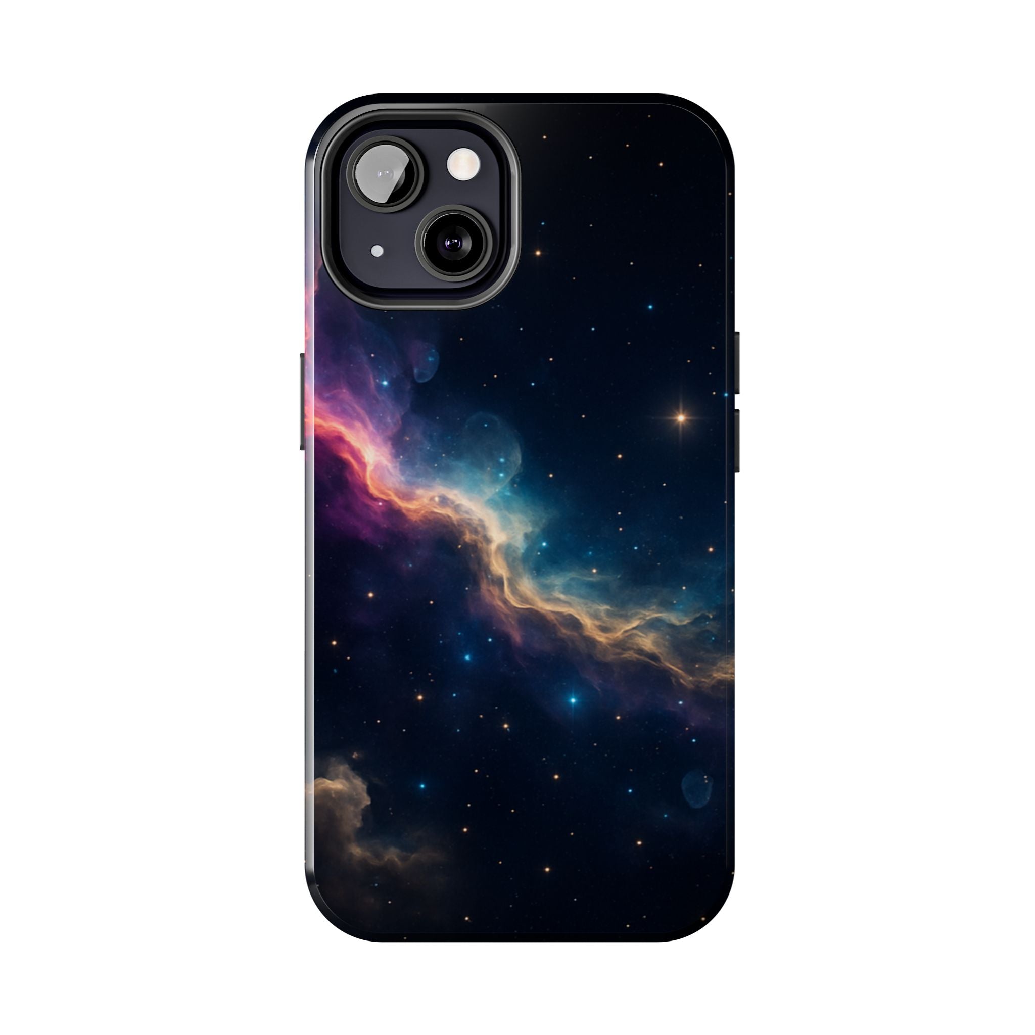 Galaxy Nebula Tough Phone Case — Space Starfield Protective Cover