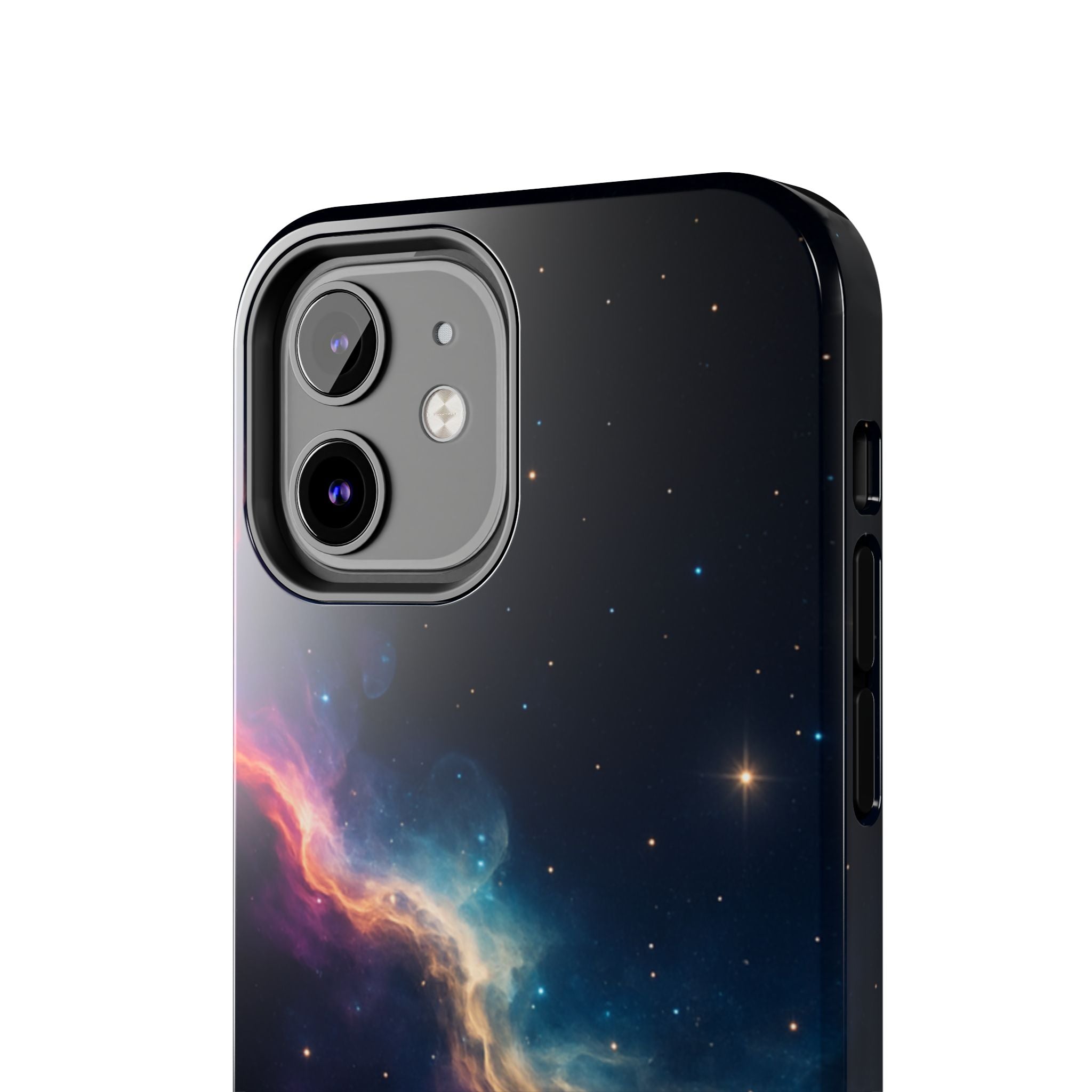 Galaxy Nebula Tough Phone Case — Space Starfield Protective Cover