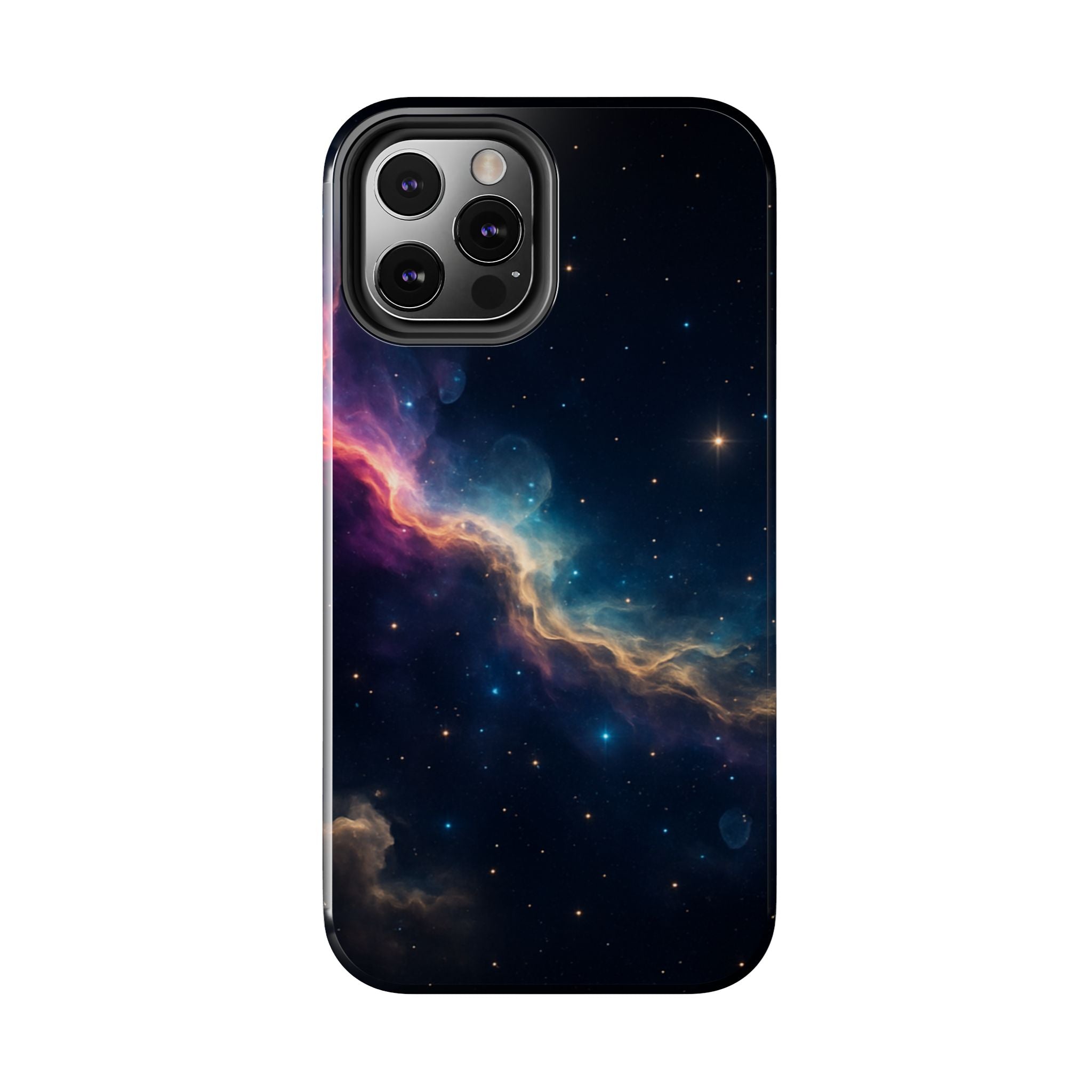 Galaxy Nebula Tough Phone Case — Space Starfield Protective Cover