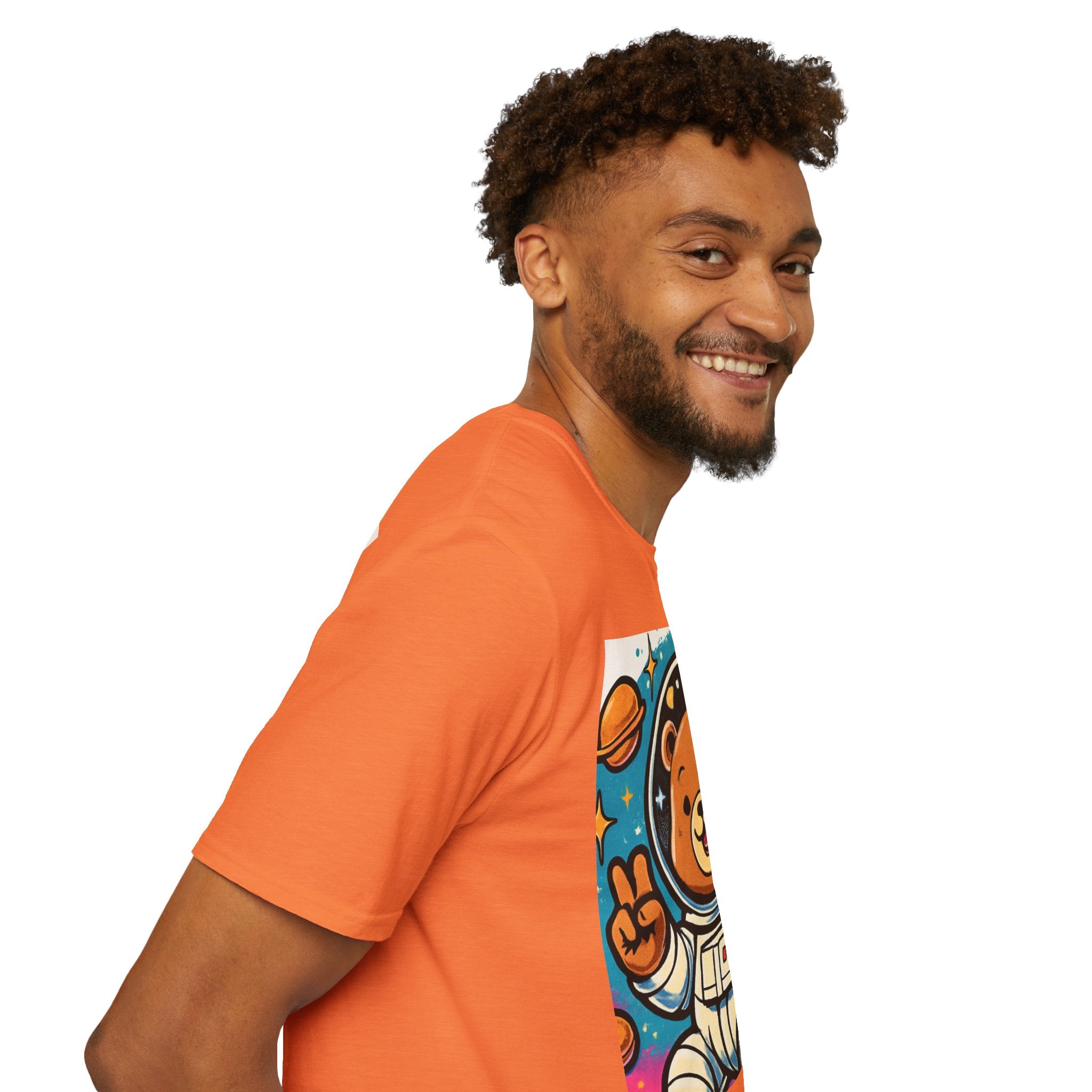 Astronaut Bear T-Shirt — Cute Space Bear Graphic Tee