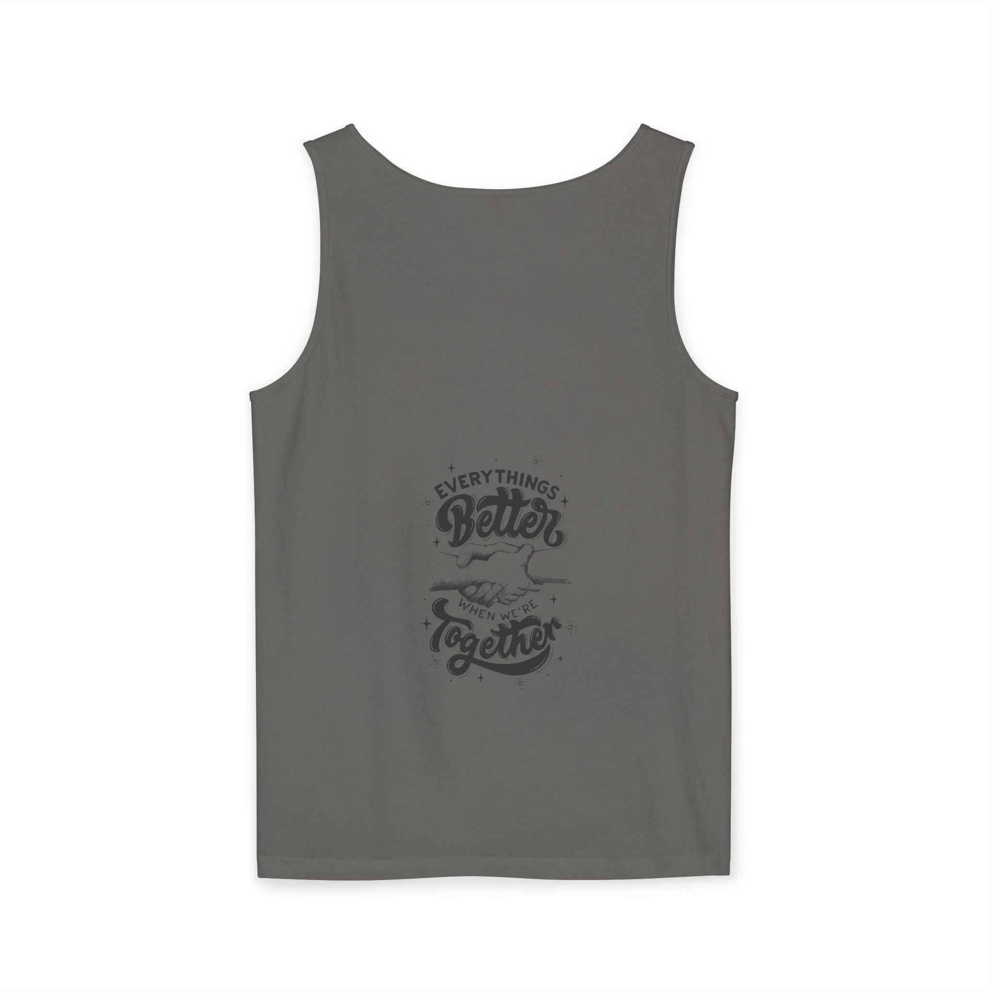 Everything's Better Together Tank Top — Handshake Friendship Graphic