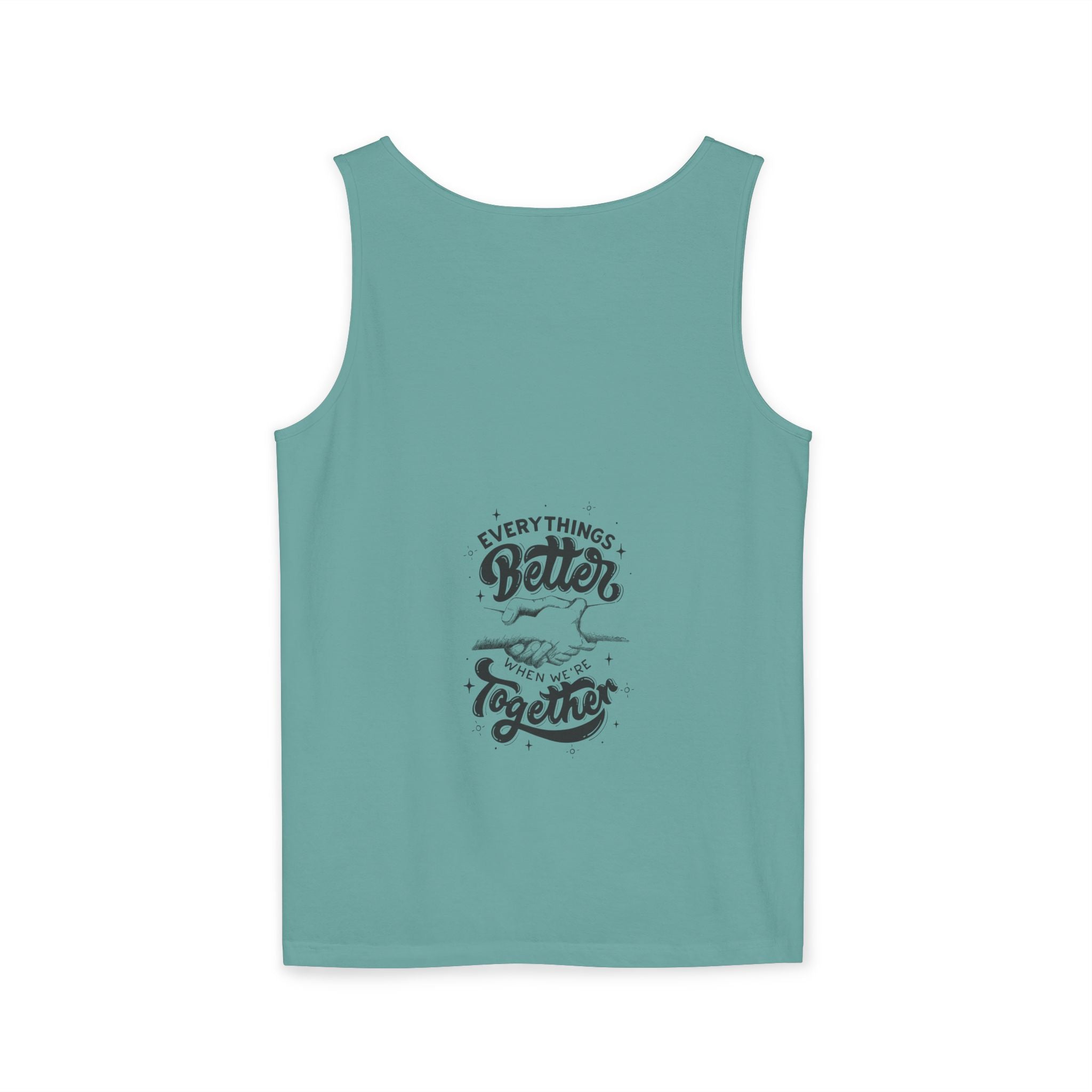 Everything's Better Together Tank Top — Handshake Friendship Graphic