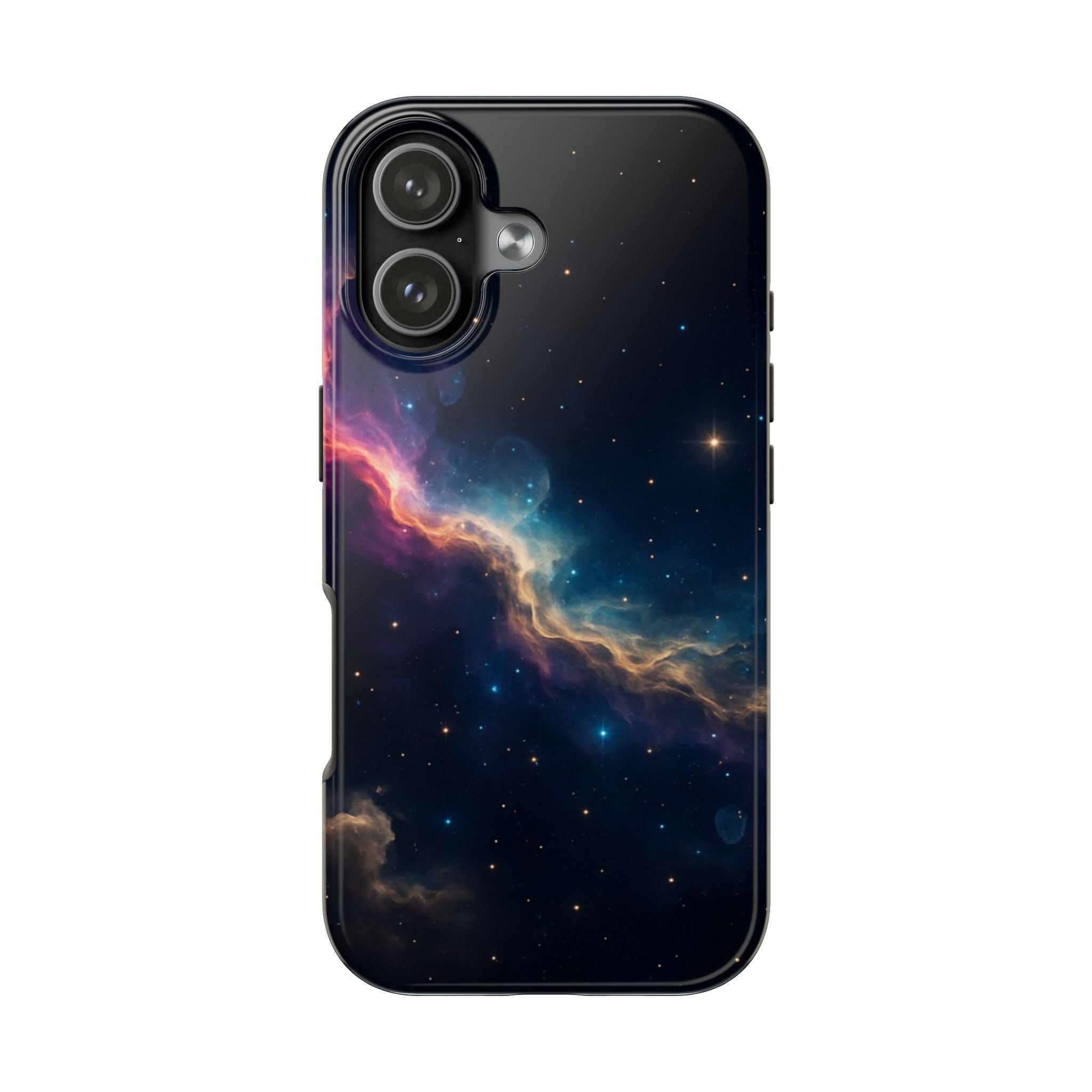 Galaxy Nebula Tough Phone Case — Space Starfield Protective Cover