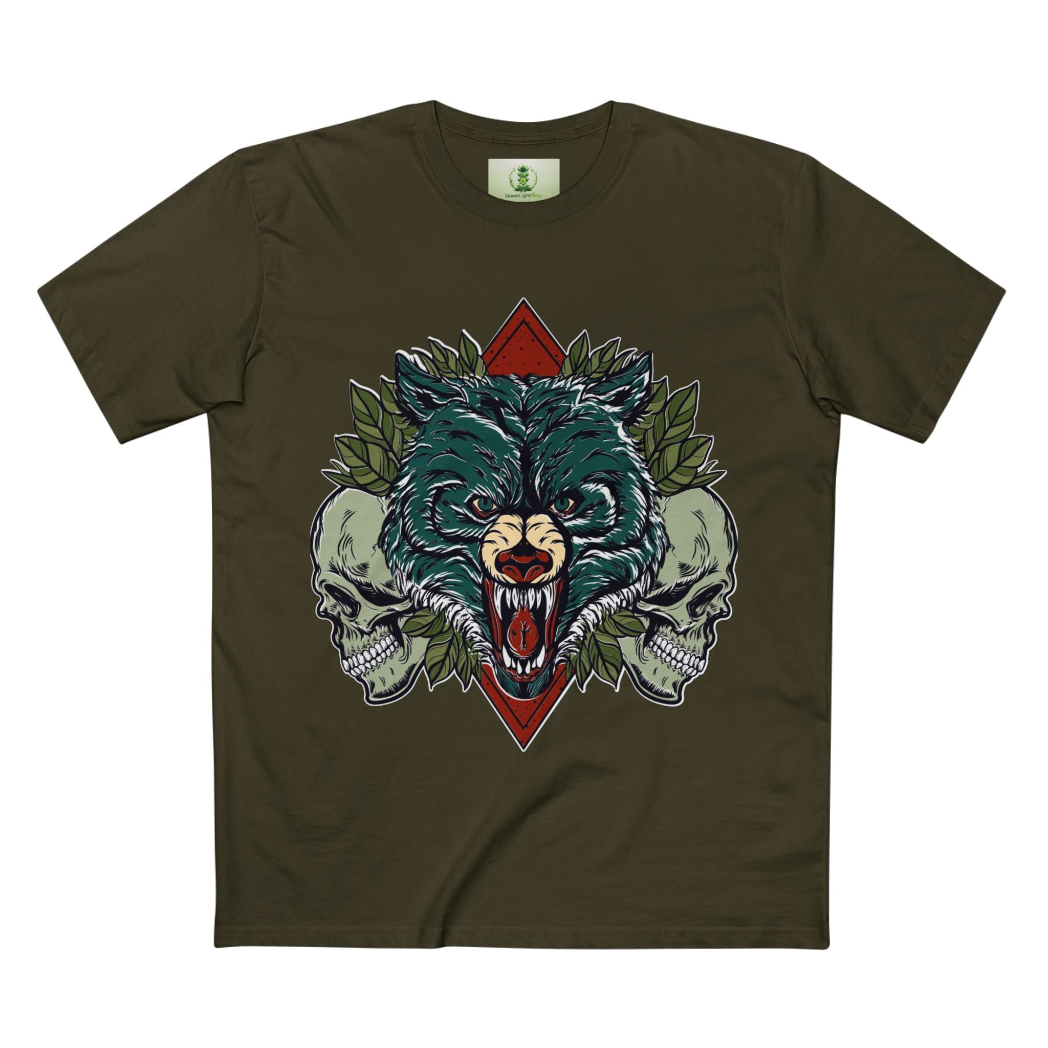 Majestic Wolf Tee-Adult Staple Tee
