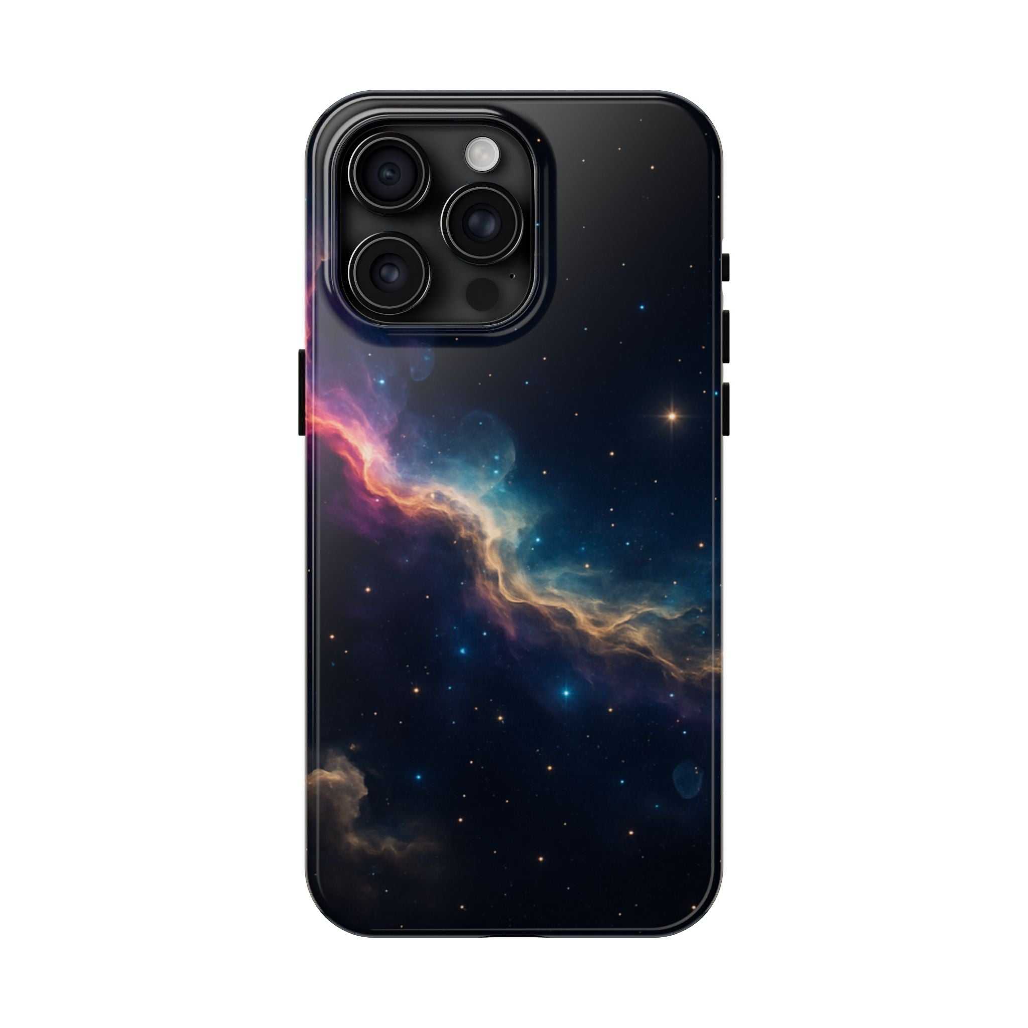 Galaxy Nebula Tough Phone Case — Space Starfield Protective Cover